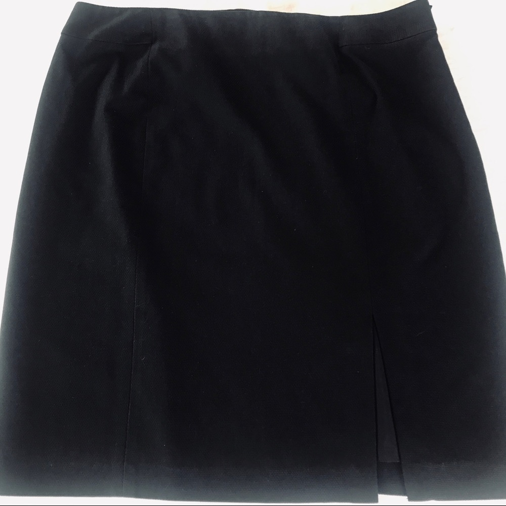 Talbots Black Midi Skirt